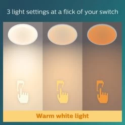 Philips Superslim Indoor Luminaire Flush To Ceiling Light 10 Philips Superslim Indoor Luminaire Flush To Ceiling Light -Habitat Store 1122547 R Z004A