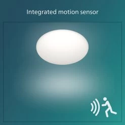 Philips Shan Indoor Motion Sensor Flush To Ceiling Light -Habitat Store 1122561 R Z005A