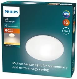 Philips Shan Indoor Motion Sensor Flush To Ceiling Light -Habitat Store 1122561 R Z009A
