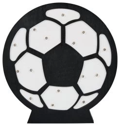 Glow Kids Wooden Football Table Light - Black & White 9 Glow Kids Wooden Football Table Light - Black & White -Habitat Store 1151381 R Z002A