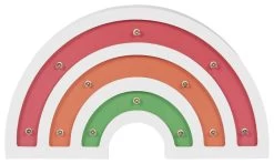 Glow Kids Wooden Rainbow Table Light - Multicoloured -Habitat Store 1151398 R Z002A