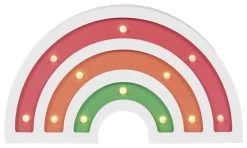 Glow Kids Wooden Rainbow Table Light - Multicoloured -Habitat Store 1151398 R Z002C