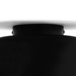 Habitat Modern Globe Metal Bathroom Ceiling Light - Black -Habitat Store 1233584 R Z002A