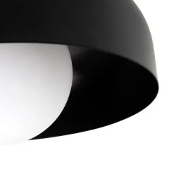Habitat Modern Globe Metal Bathroom Ceiling Light - Black -Habitat Store 1233584 R Z003A