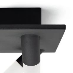 Habitat Metal 4 Light LED Bathroom Flush Ceiling Light-Black -Habitat Store 1233687 R Z002A