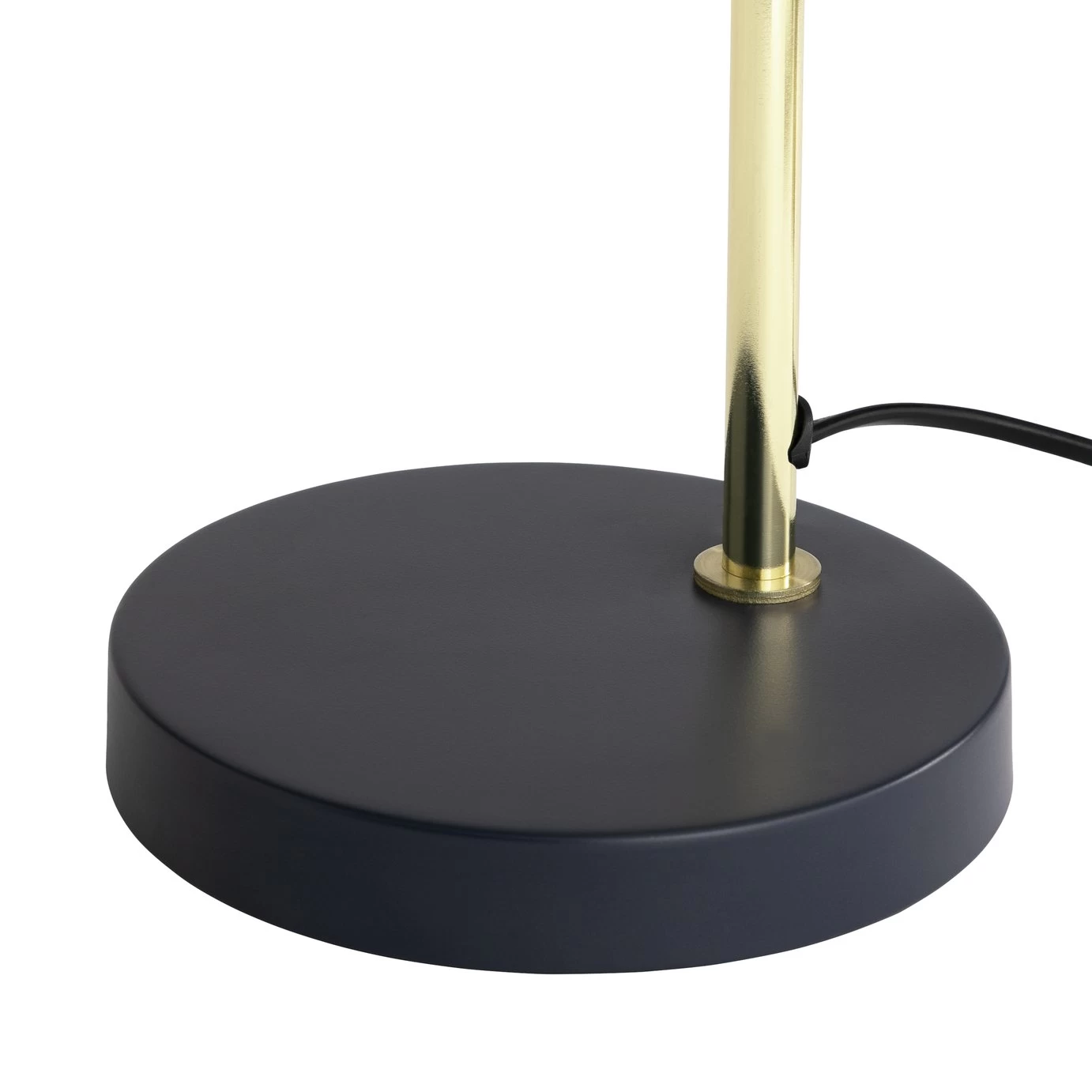 Habitat Minah Iron LED Table Lamp - Black & Brass 5 Habitat Minah Iron LED Table Lamp - Black & Brass - Image 5