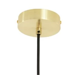 Habitat Tires Alabaster Ceiling Pendant Light -Brushed Brass -Habitat Store 4075990 R Z004A