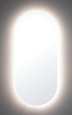 Habitat Large Vertical Backlight LED Mirror - White -Habitat Store 4564401 R Z003A