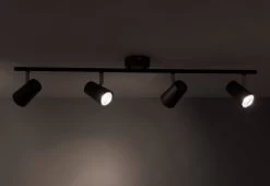 Habitat 4 Light Spotlight Bar - Matt Black -Habitat Store 7637490 R Z002C