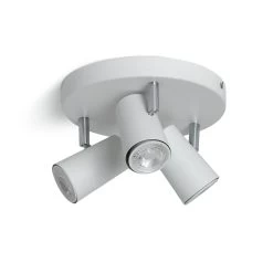 Habitat 3 Light Spotlight Plate - Matt White -Habitat Store 7653326 R Z002A