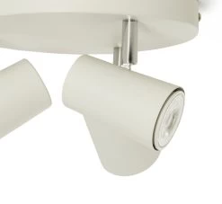 Habitat 3 Light Spotlight Plate - Matt White -Habitat Store 7653326 R Z003A