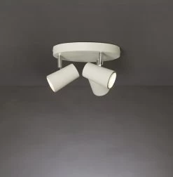 Habitat 3 Light Spotlight Plate - Matt White -Habitat Store 7653326 R Z005A