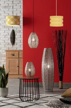 Habitat Global Fretwork Floor Lamp -Habitat Store 7883543 R Z005C