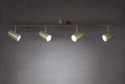 Habitat Brushed Chrome 4 Light Spotlight Bar -Habitat Store 7911525 R Z002A