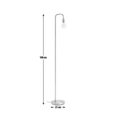 Habitat Rayner Floor Lamp - Brass -Habitat Store 8172648 R Z001E