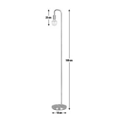 Habitat Rayner Industrial Floor Lamp - Black 12 Habitat Rayner Industrial Floor Lamp - Black -Habitat Store 8438399 R Z020A