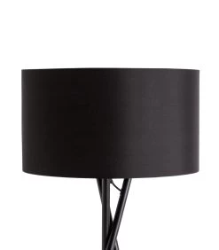 Habitat Matt Tripod Floor Lamp - Black 14 Habitat Matt Tripod Floor Lamp - Black -Habitat Store 8838298 R Z005A