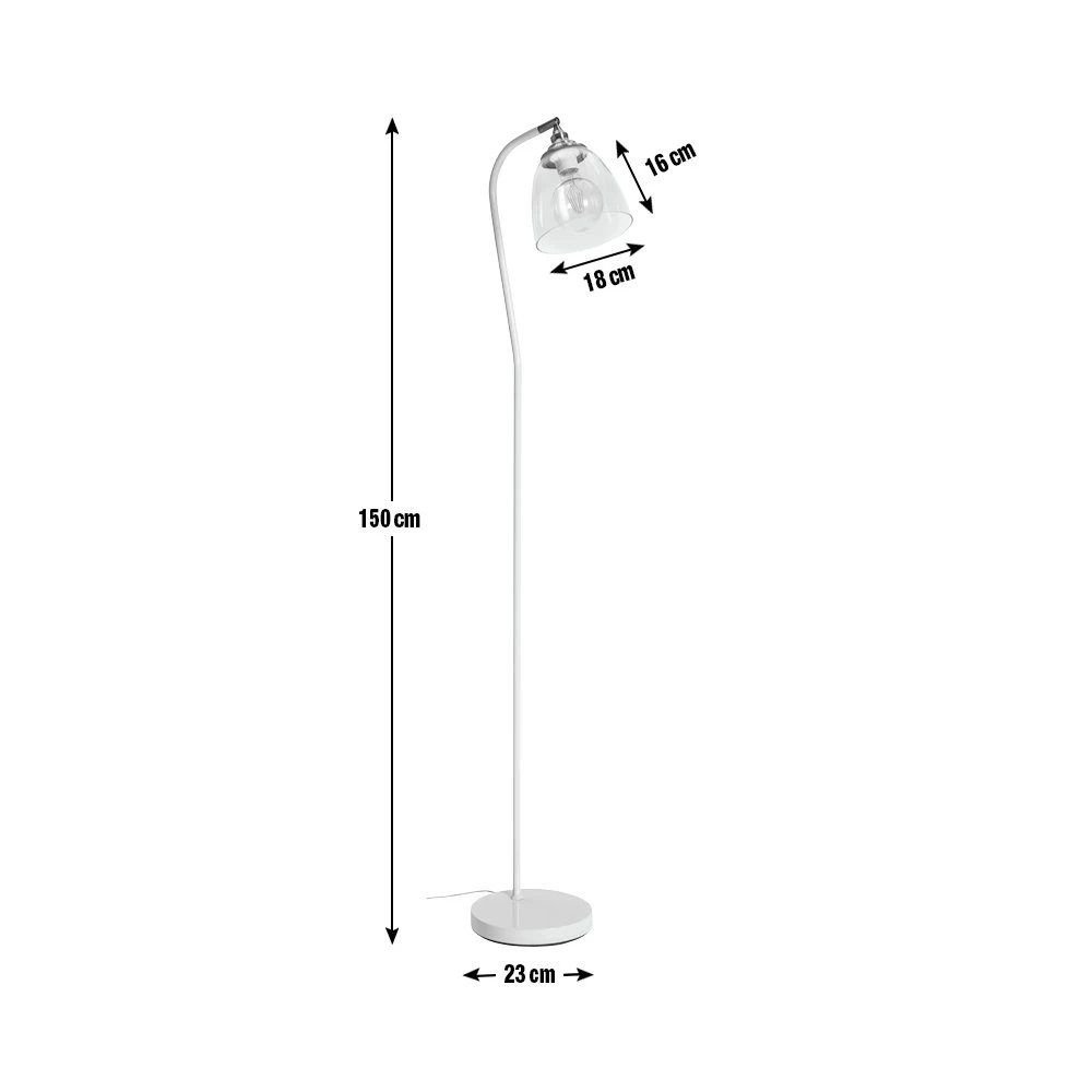 Habitat Country Hideaway Floor Lamp - Cream 9 Habitat Country Hideaway Floor Lamp - Cream - Image 9