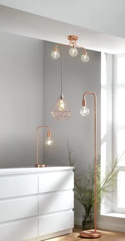 Habitat Rayner Steel LED Desk Lamp - Rose Gold 16 Habitat Rayner Steel LED Desk Lamp - Rose Gold -Habitat Store 8899031 R Z002C