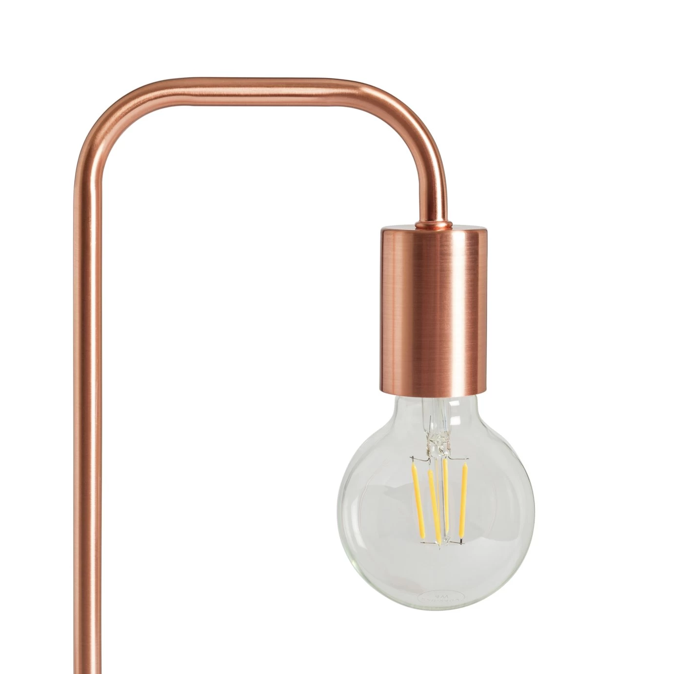 Habitat Rayner Steel LED Desk Lamp - Rose Gold 4 Habitat Rayner Steel LED Desk Lamp - Rose Gold - Image 4