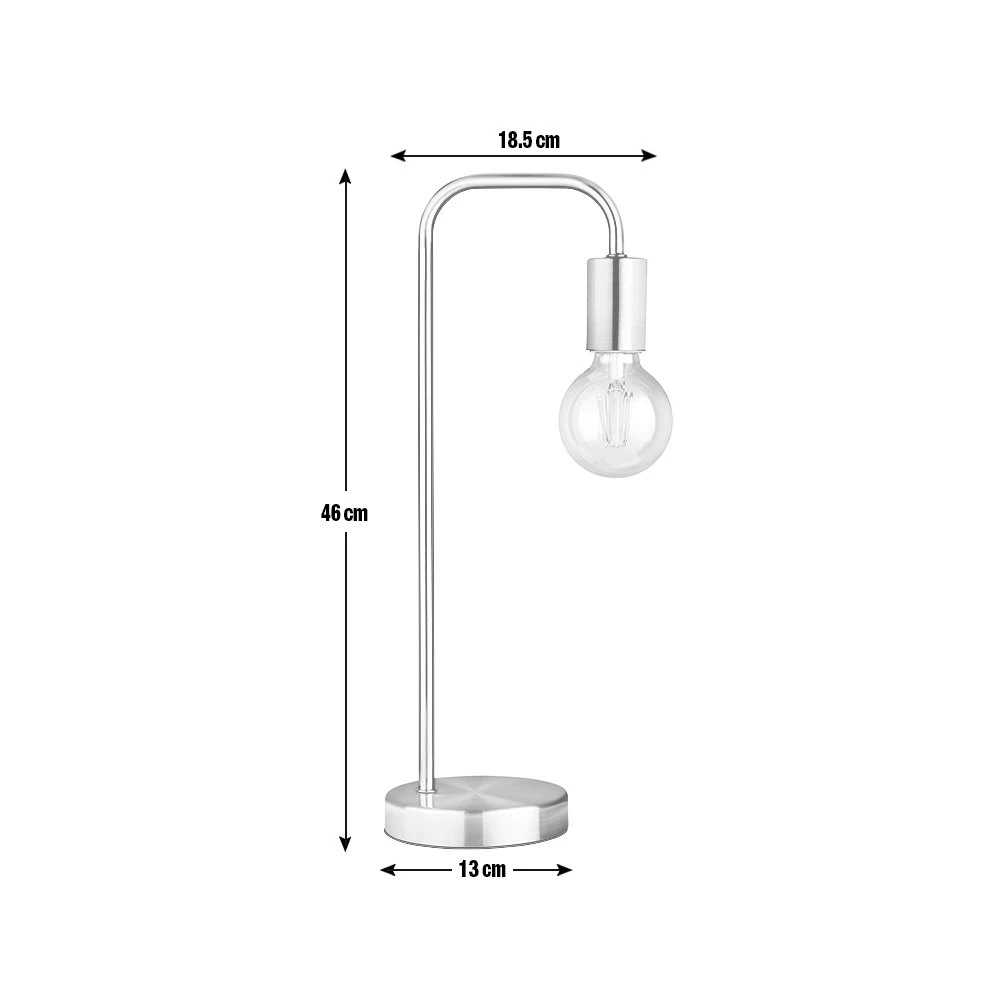 Habitat Rayner Steel LED Desk Lamp - Rose Gold 7 Habitat Rayner Steel LED Desk Lamp - Rose Gold - Image 7