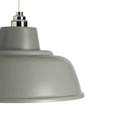 Habitat Core Metal Pendant Shade - Flint Grey -Habitat Store 8938909 R Z003A