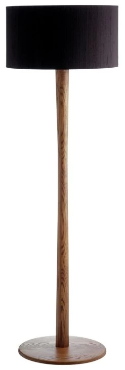 Habitat Pole Floor Lamp Base - Walnut -Habitat Store 8977568 R Z002C