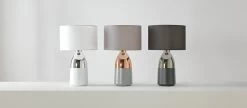 Habitat Pluto Touch Table Lamp - Copper & Grey 17 Habitat Pluto Touch Table Lamp - Copper & Grey -Habitat Store 9179846 R Z002C