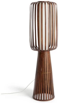 Habitat Achille Floor Lamp - Walnut -Habitat Store 9202483 R Z002A