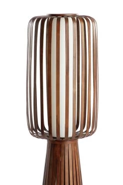 Habitat Achille Floor Lamp - Walnut -Habitat Store 9202483 R Z003A