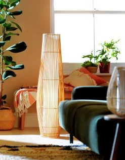 Habitat Sirit Floor Lamp - Natural -Habitat Store 9218783 R Z002C