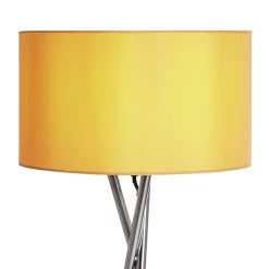 Habitat Tripod Floor Lamp - Mustard And Chrome -Habitat Store 9336335 R Z006A