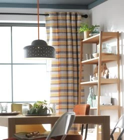 Habitat Metal Diablo Flush To Ceiling Light - Grey