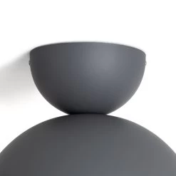 Habitat Metal Diablo Flush To Ceiling Light - Grey -Habitat Store 9348213 R Z003A