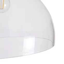 Habitat Diablo Glass Flush To Ceiling Light - White -Habitat Store 9374029 R Z002A