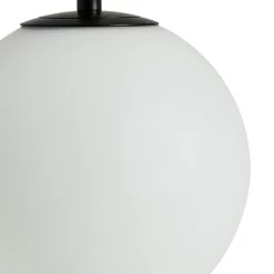 Habitat Sagara Opal Shelf Floor Lamp - Black -Habitat Store 9401318 R Z002A