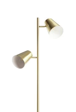 Habitat Iras Brass 2 Light Floor Lamp - Gold -Habitat Store 9404834 R Z005A