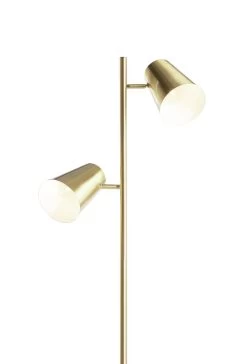 Habitat Iras Brass 2 Light Floor Lamp - Gold -Habitat Store 9404834 R Z006A