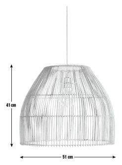 Habitat Emillius Rattan Pendant Shade -Habitat Store 9404982 R E001