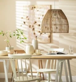 Habitat Emillius Rattan Pendant Shade -Habitat Store 9404982 R Z002C