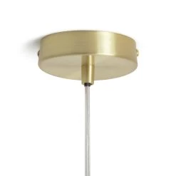Habitat Lockie Brushed Brass Pendant Ceiling Light - Gold -Habitat Store 9406179 R Z003A