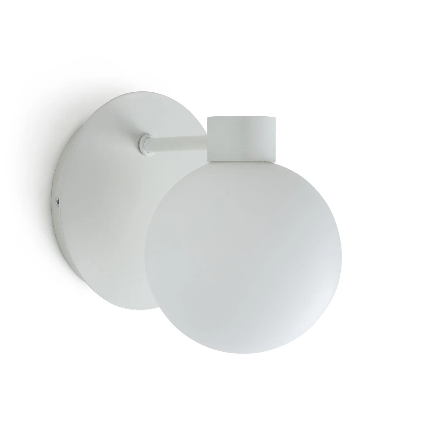 Habitat Opal Glass Wall Light - White 2 Habitat Opal Glass Wall Light - White - Image 2