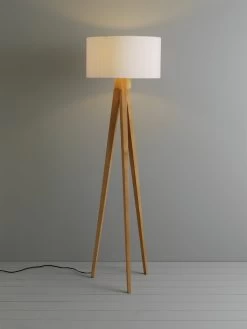 Habitat Tripod Wooden Floor Lamp Base Only - Ash 8 Habitat Tripod Wooden Floor Lamp Base Only - Ash -Habitat Store 9412888 R Z003C