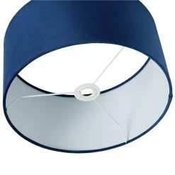 Habitat 40cm Velvet Shade - Navy -Habitat Store 9431508 R Z003A