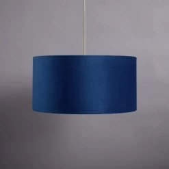 Habitat 40cm Velvet Shade - Navy -Habitat Store 9431508 R Z004A