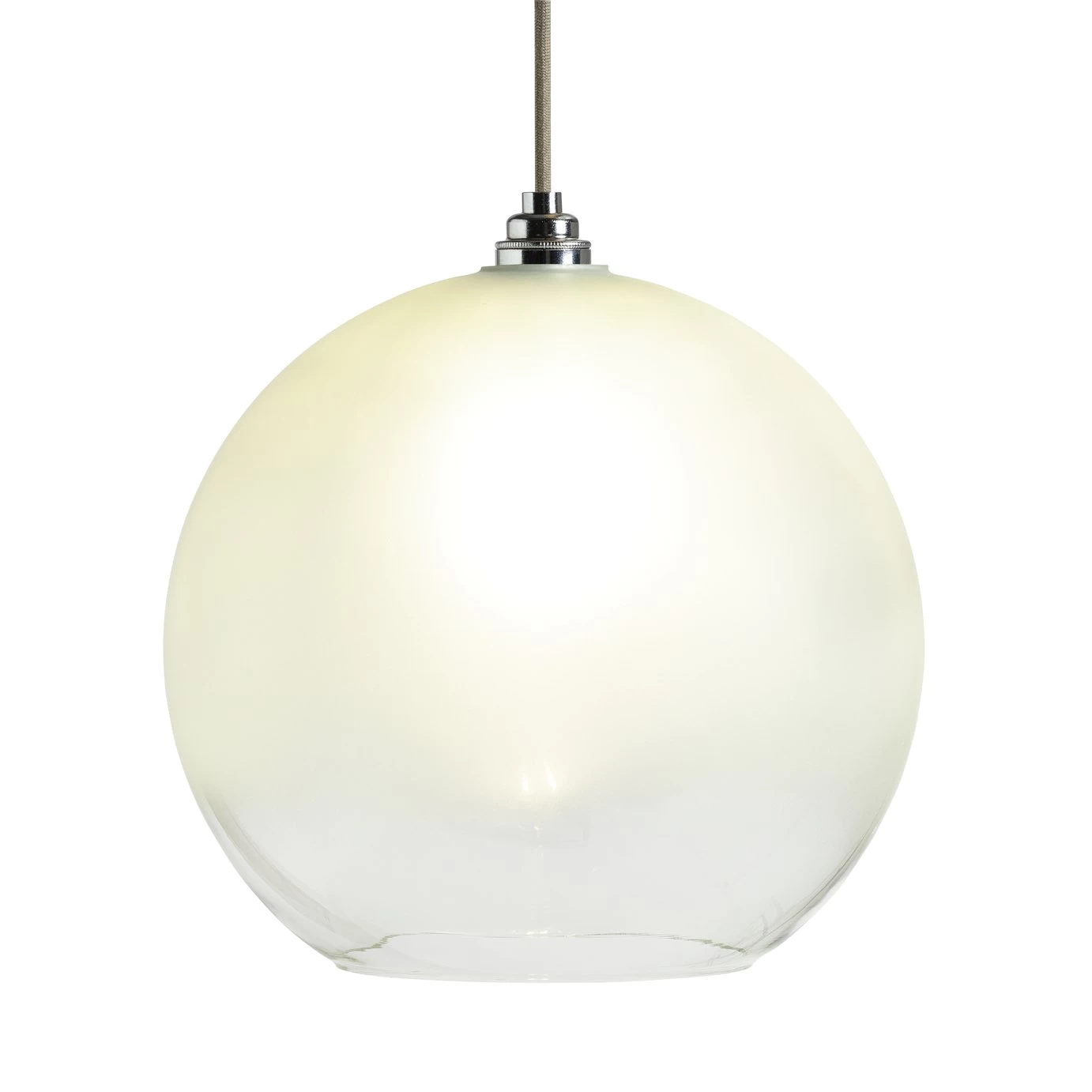 Habitat Kabaka 30cm Frosted Glass Shade - Clear 5 Habitat Kabaka 30cm Frosted Glass Shade - Clear - Image 5