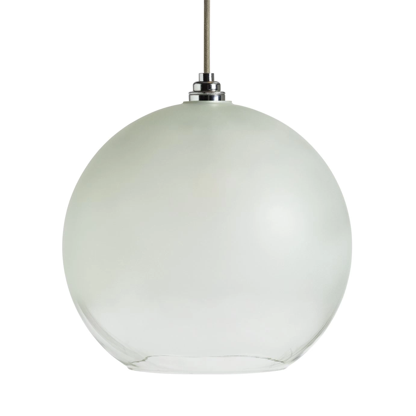 Habitat Kabaka 30cm Frosted Glass Shade - Clear 6 Habitat Kabaka 30cm Frosted Glass Shade - Clear - Image 6