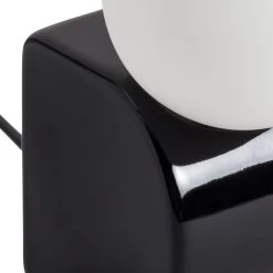 Habitat Vico Opal Table Lamp - Black -Habitat Store 9451942 R Z003A