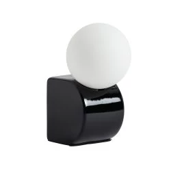 Habitat Vico Opal Table Lamp - Black
