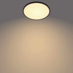 Philips Super Slim Flush To Ceiling Light - Black 11 Philips Super Slim Flush To Ceiling Light - Black -Habitat Store 9454956 R Z005A